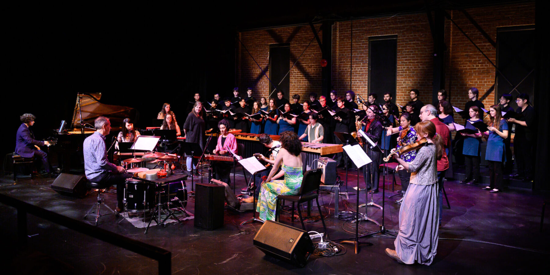 Music on Main Big Band and Vancouver Youth Choir performing Stay On It.